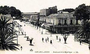 SIDI-BEL-ABBES - BOULEVARD DE LA REPUBLIQUE